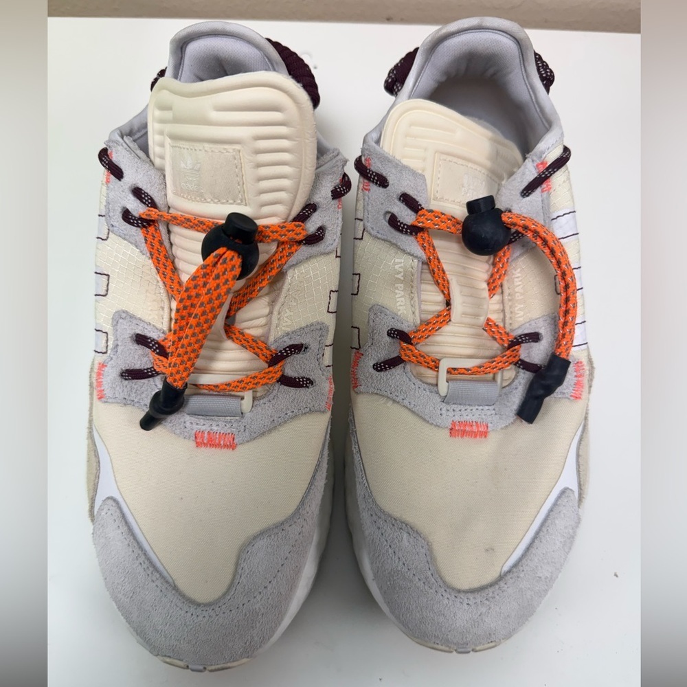 Adidas Ivy Park Nite Jogger Womens 6.5 Off White FX3239 Toggle Lace Sneakers